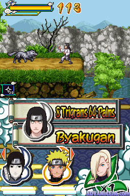 Naruto Shippuden: Naruto vs Sasuke screenshot 3 for Nintendo DS